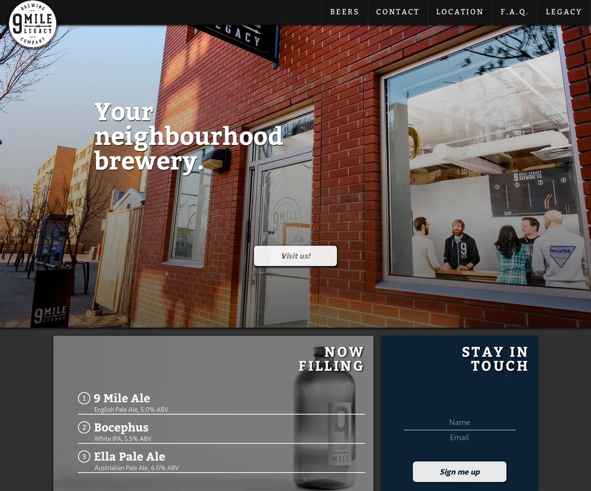 9 Mile Legacy Brewing
