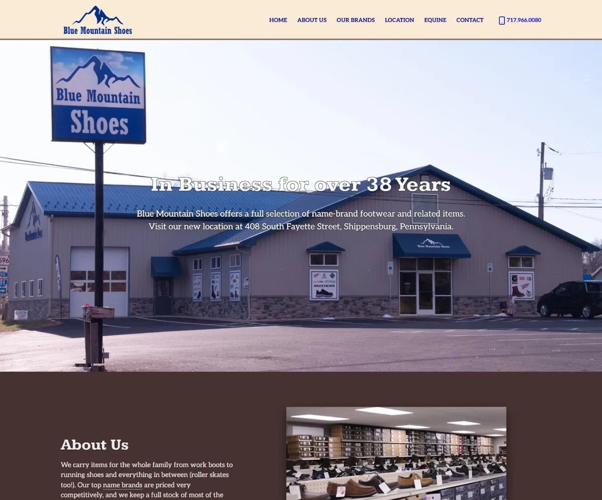 Blue Mountain Shoes