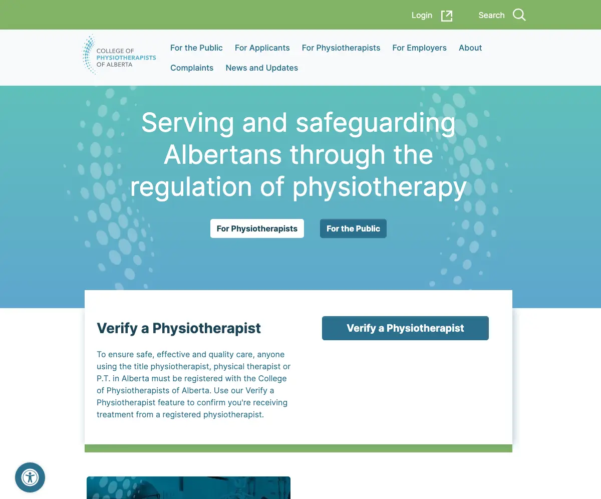 College of Physiotherapists of Alberta