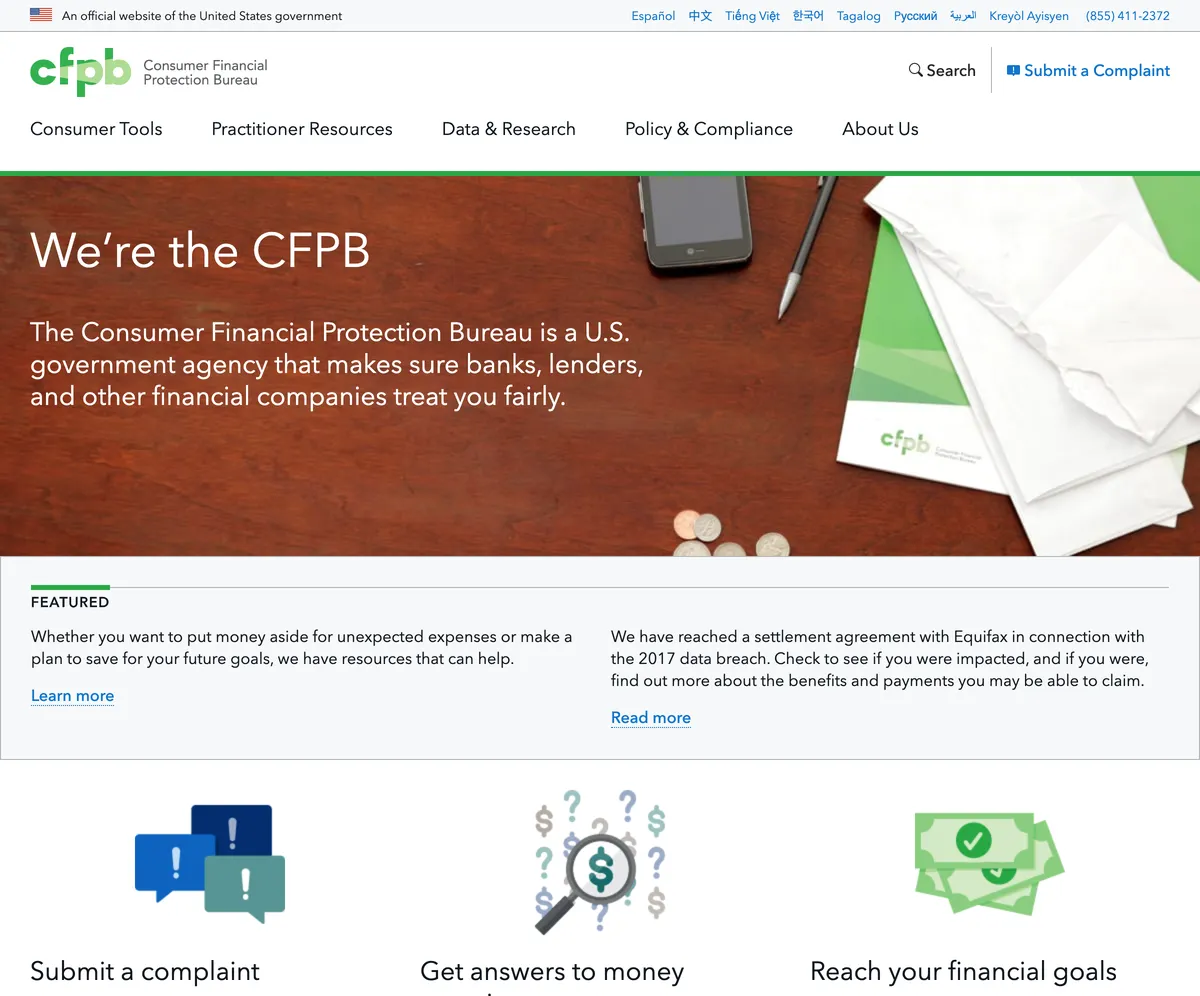 Consumer Financial Protection Bureau