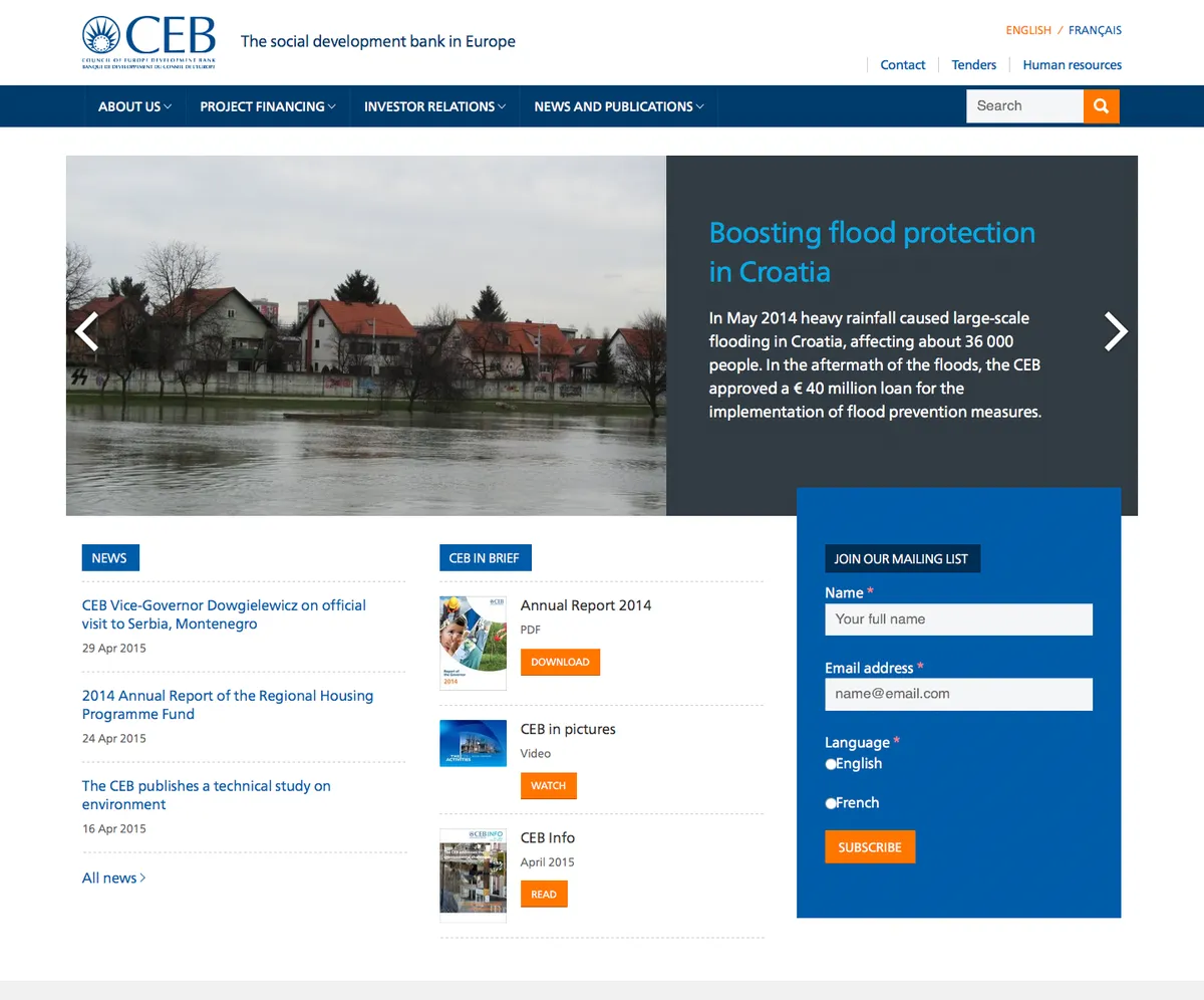 The Council of Europe Development Bank