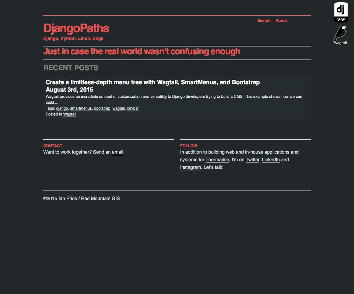 DjangoPaths