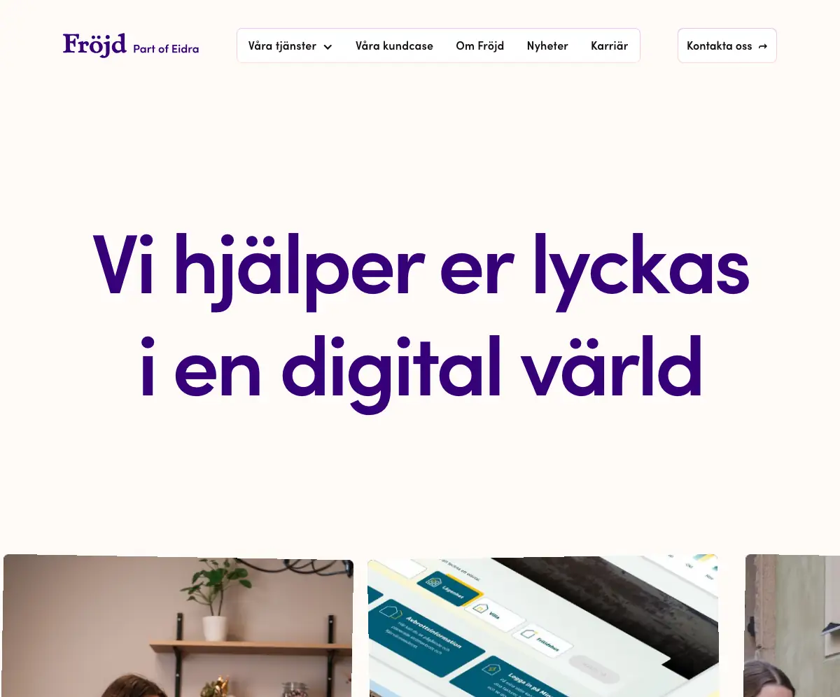 Fröjd Interactive Fröjd Interactive