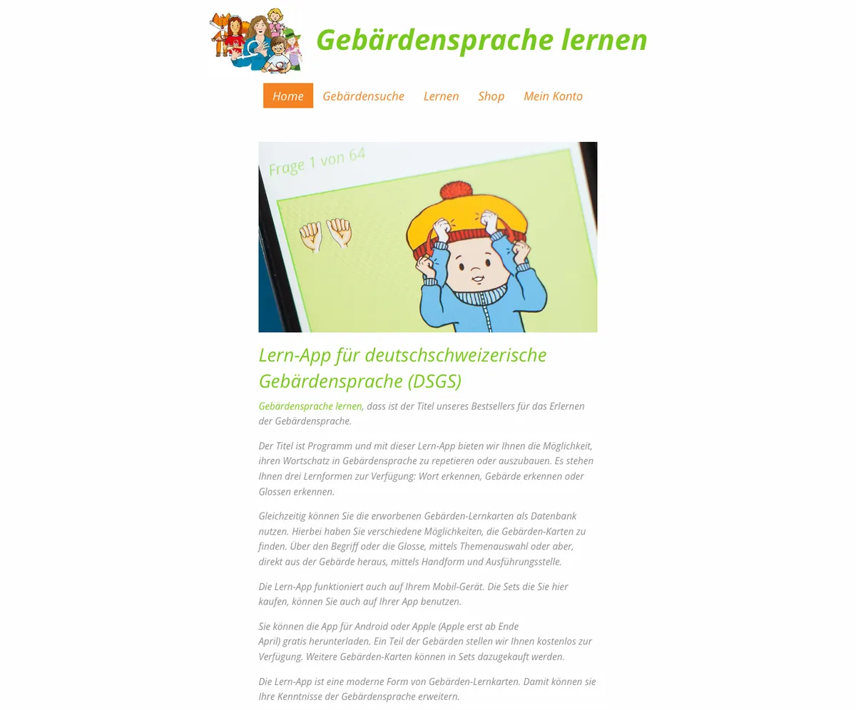 Gebärdensprache Lernen