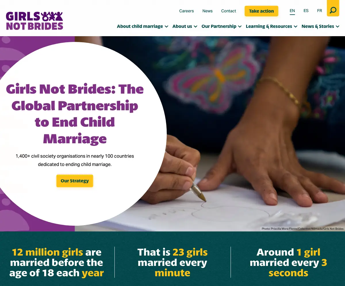 Girls Not Brides