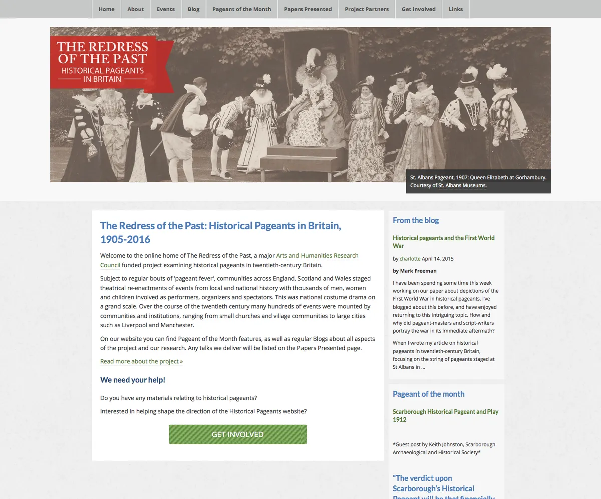 Historical Pageants