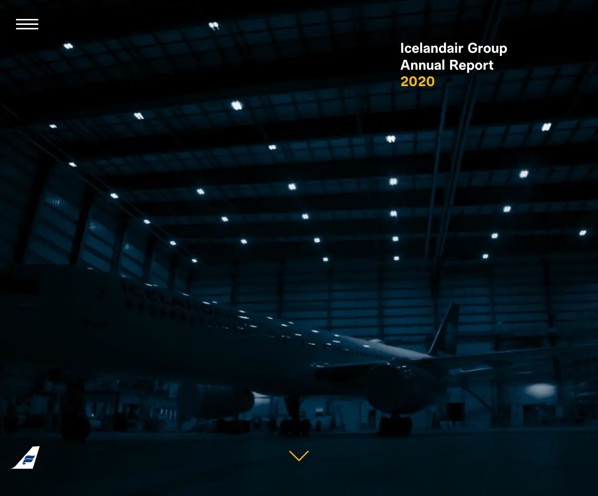 Icelandair group annual report 2020