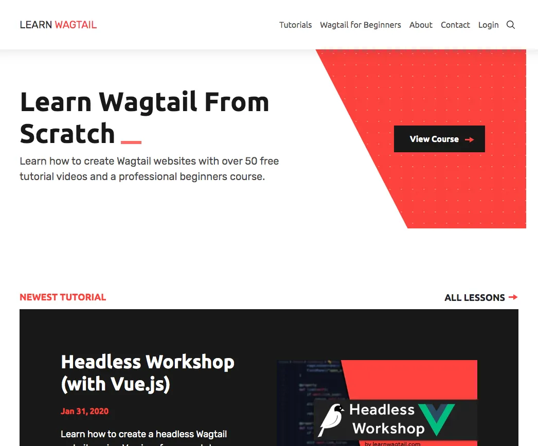 Learn Wagtail