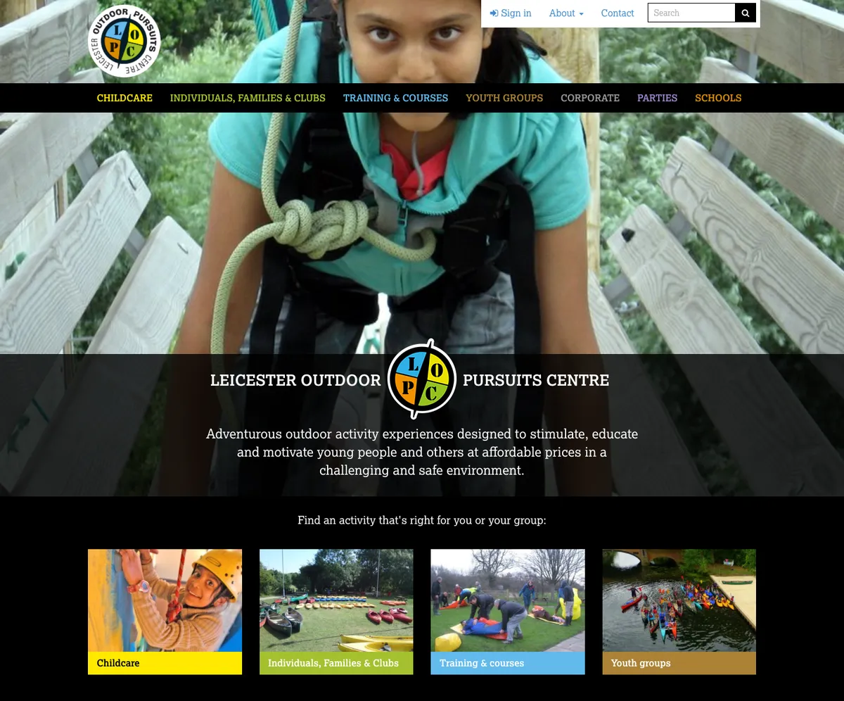 Leicester Outdoor Pursuits Centre