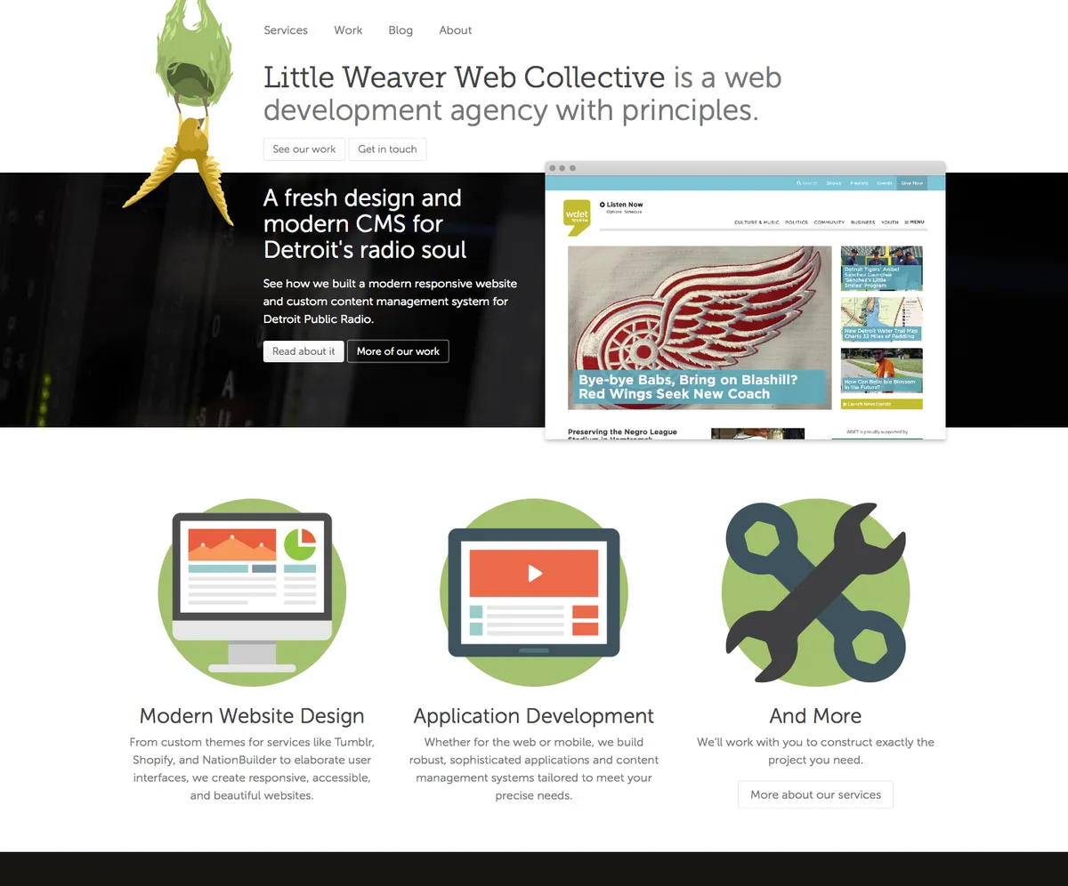 Little Weaver Web