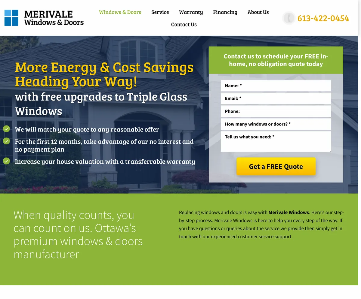Merivale Windows