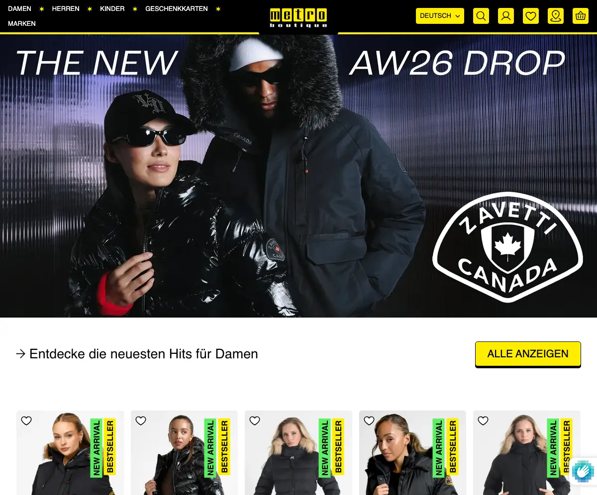 Metro Boutique App