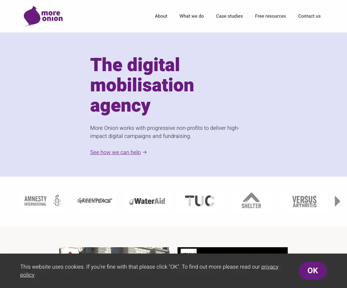 More Onion - the digital mobilisation agency