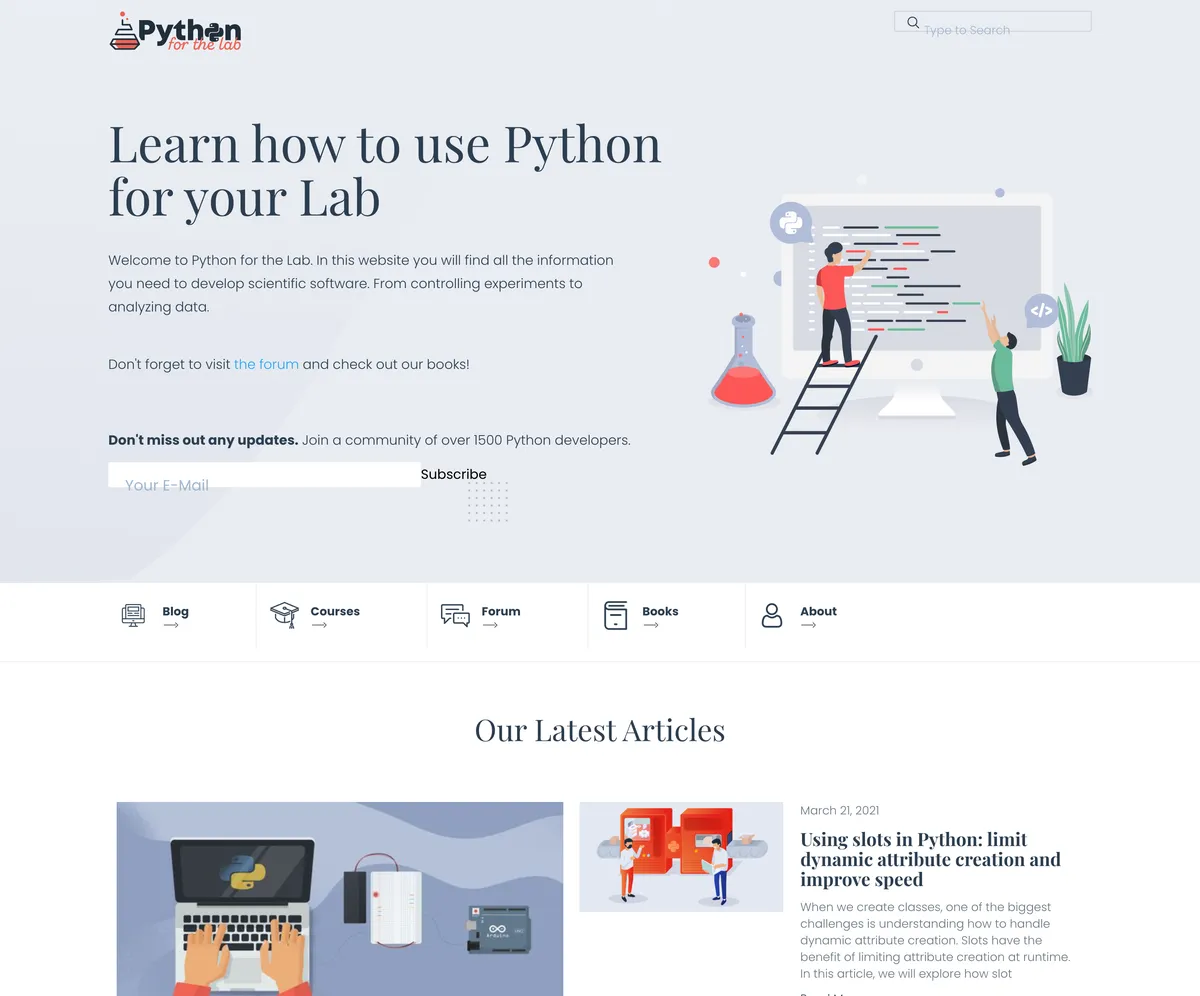 Python for the Lab