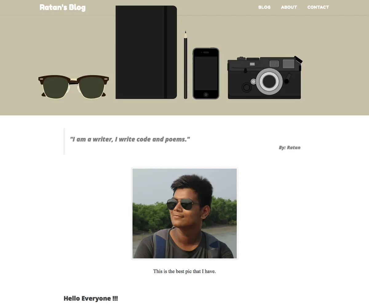 Ratan’s Blog