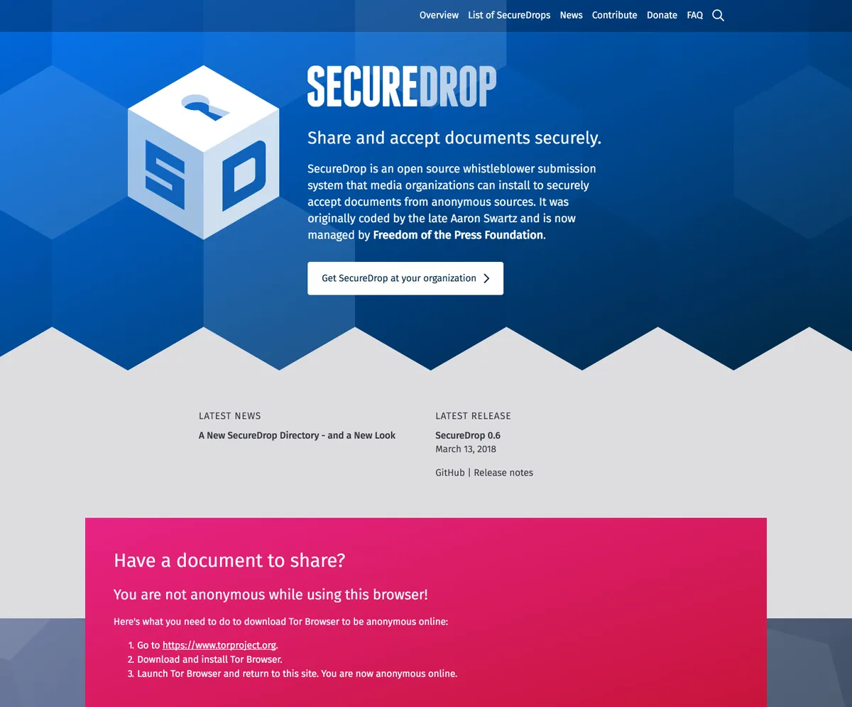 SecureDrop