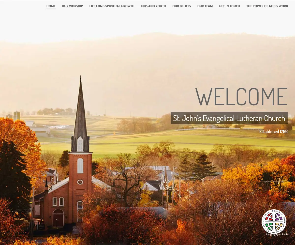 St. Johns Lutheran Church of Mercersburg, Pennsylvania