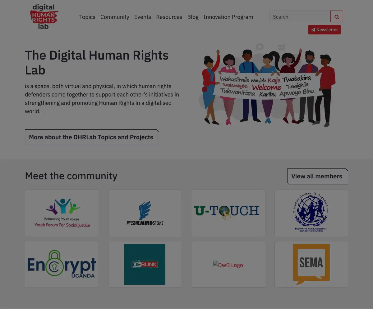 The Digital Human Rights Lab