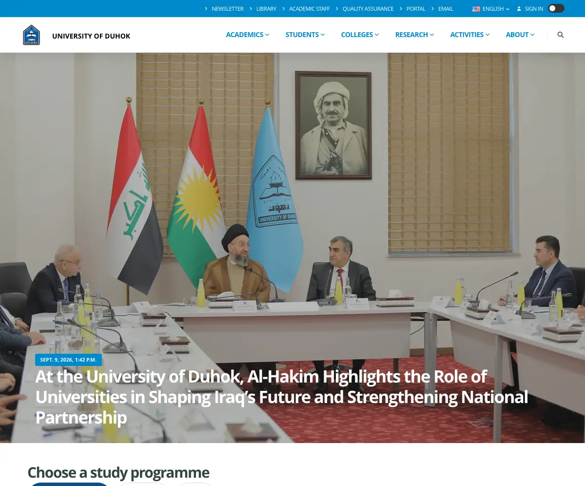 The University of Duhok