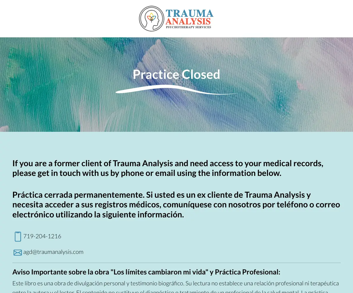 Trauma Analysis
