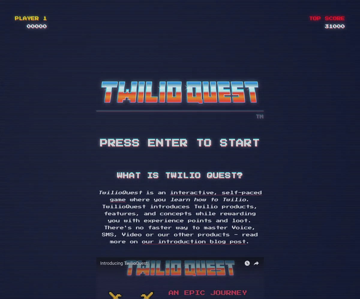 TwilioQuest