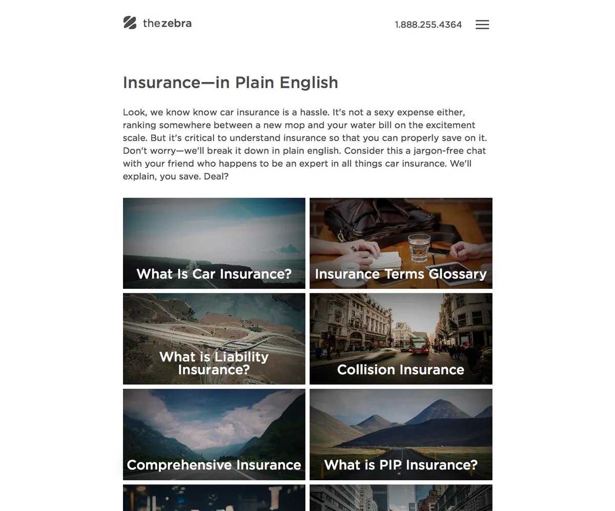 The Zebra - Insurance Guide