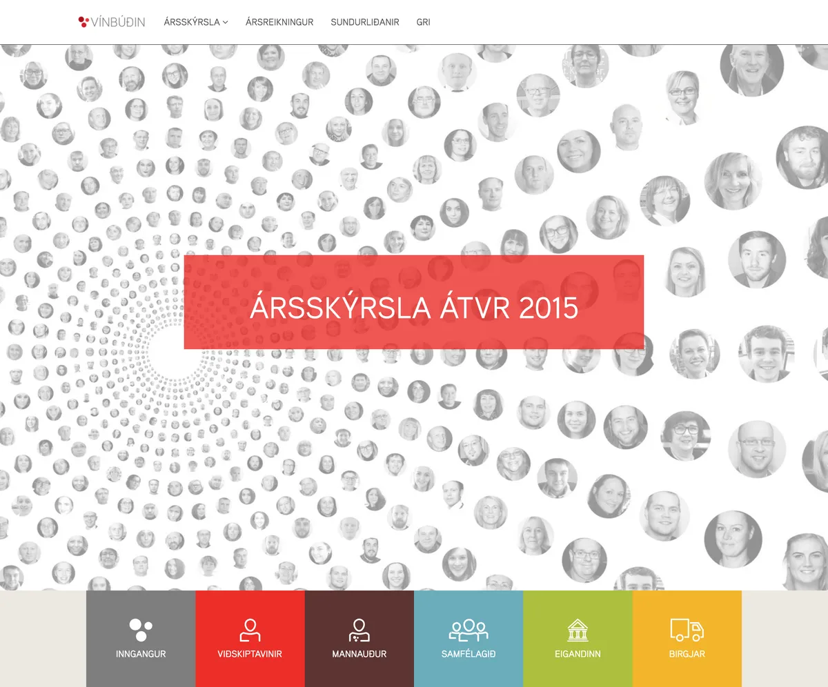 ÁTVR Annual Report