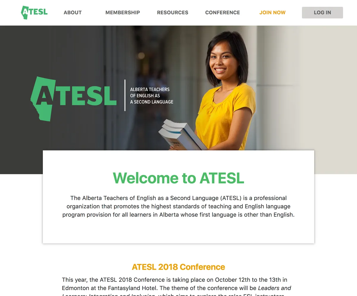 Alberta Teachers of English as a Second Language (ATESL)
