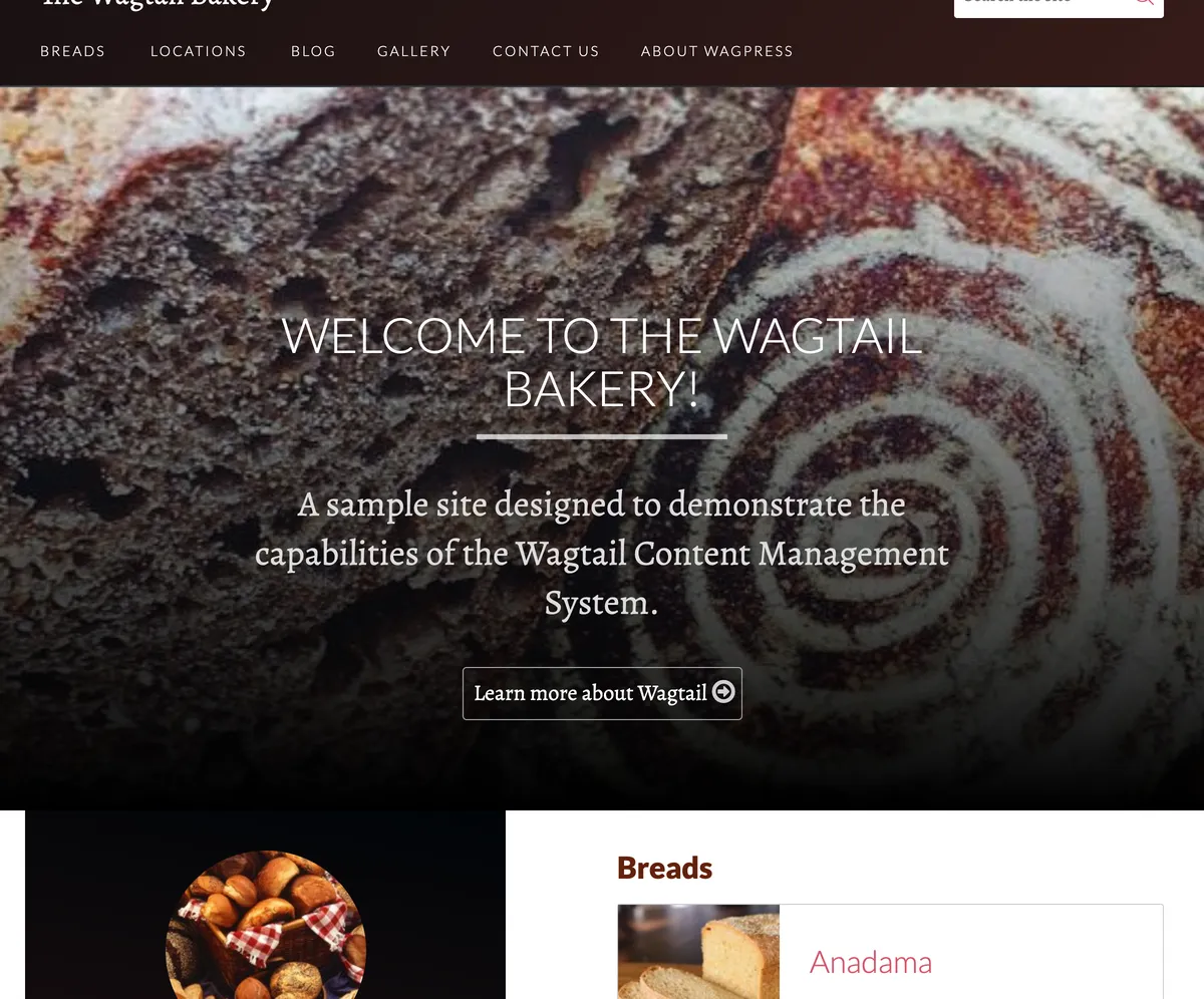 WagPress Demo Site