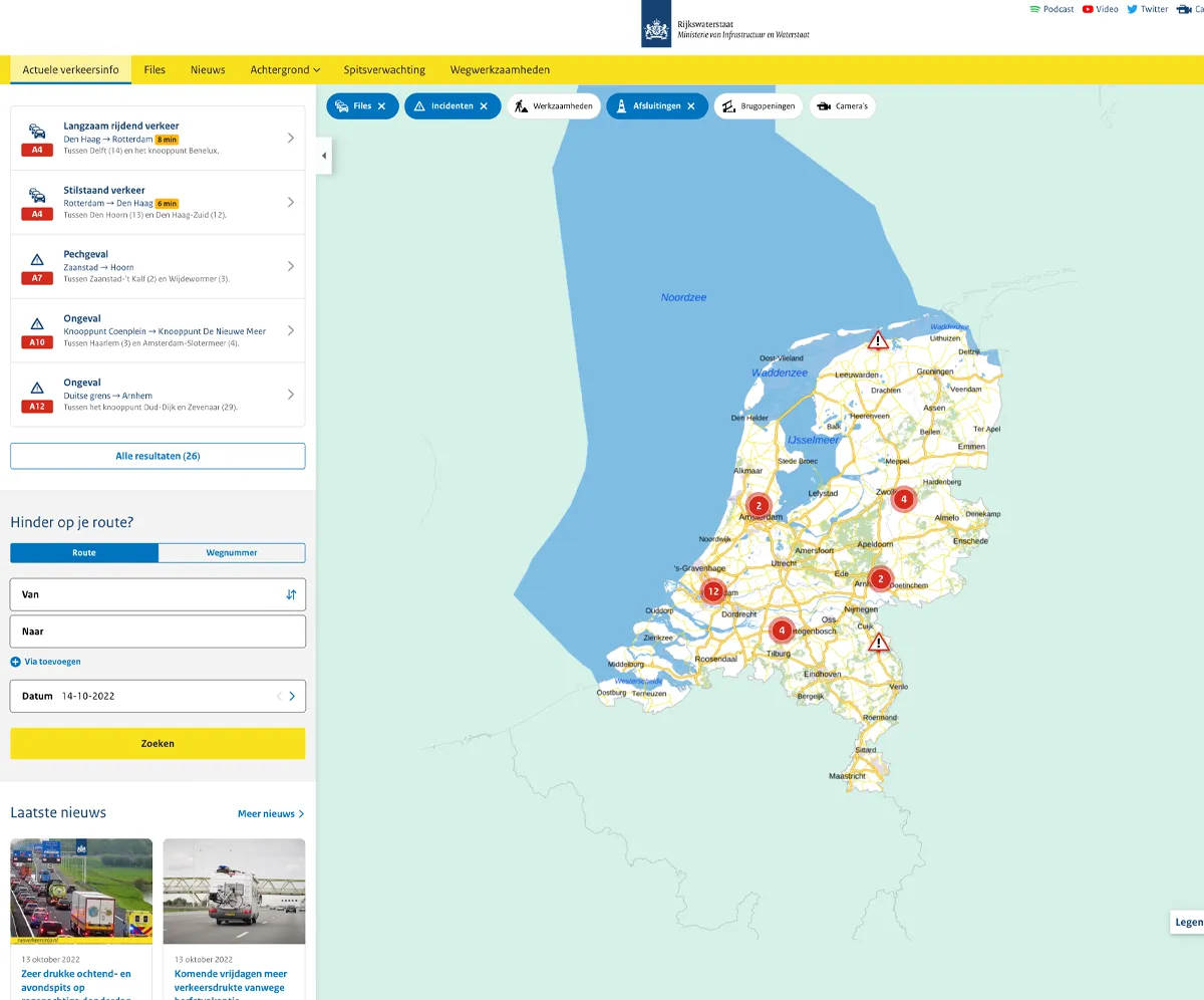 Rijkswaterstaat Verkeersinformatie