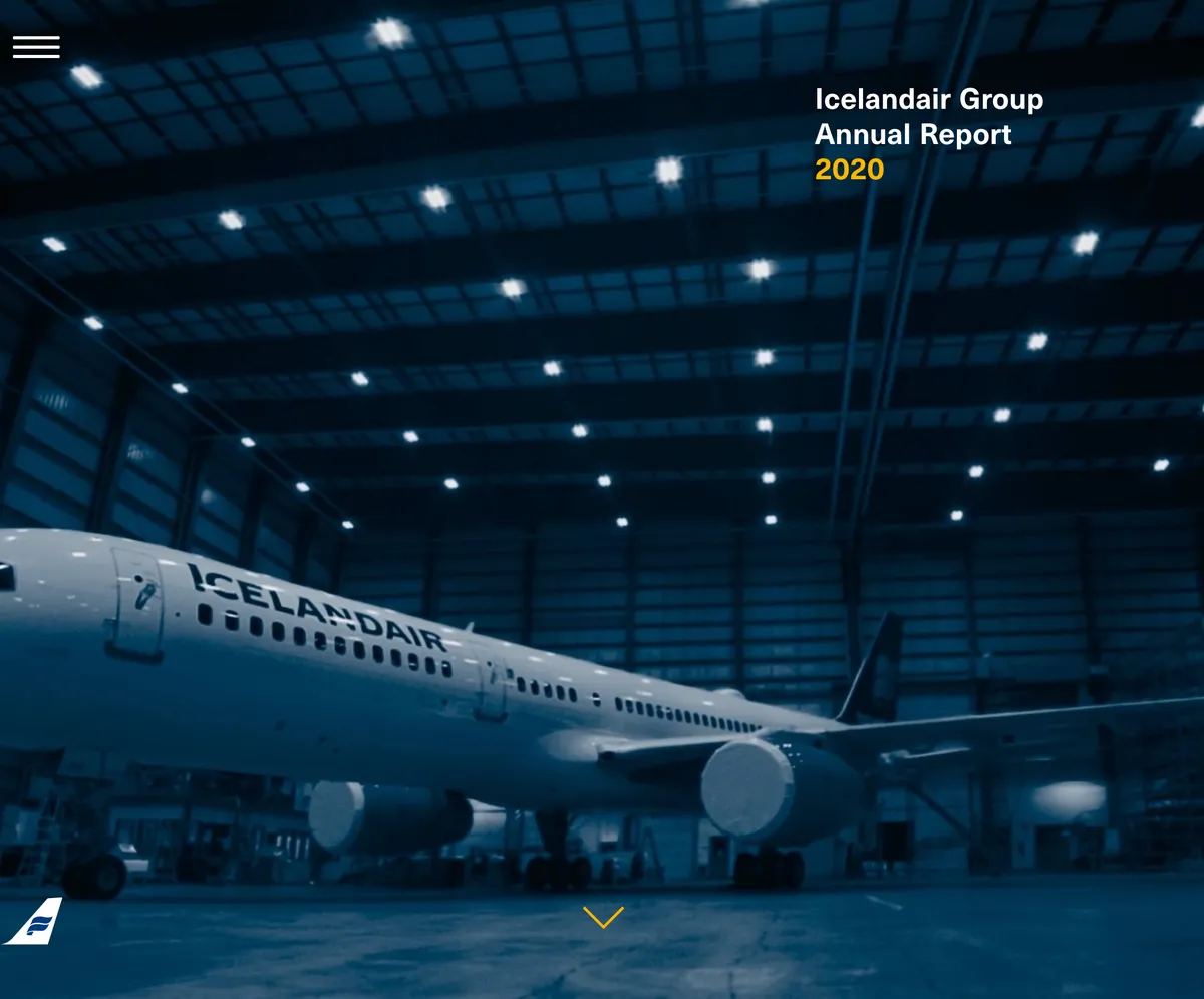 Icelandair group annual report 2020