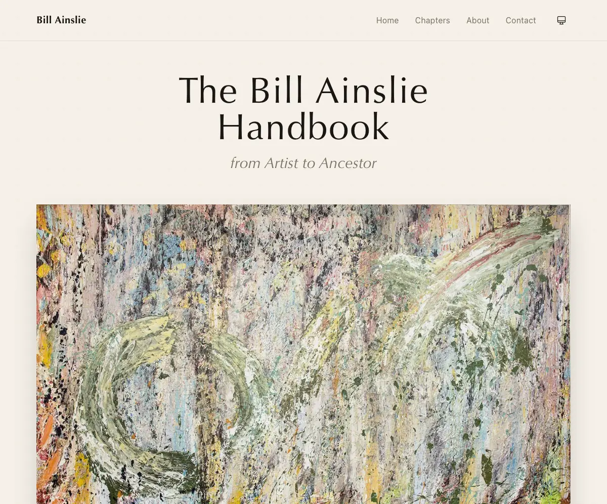 Bill Ainslie Handbook