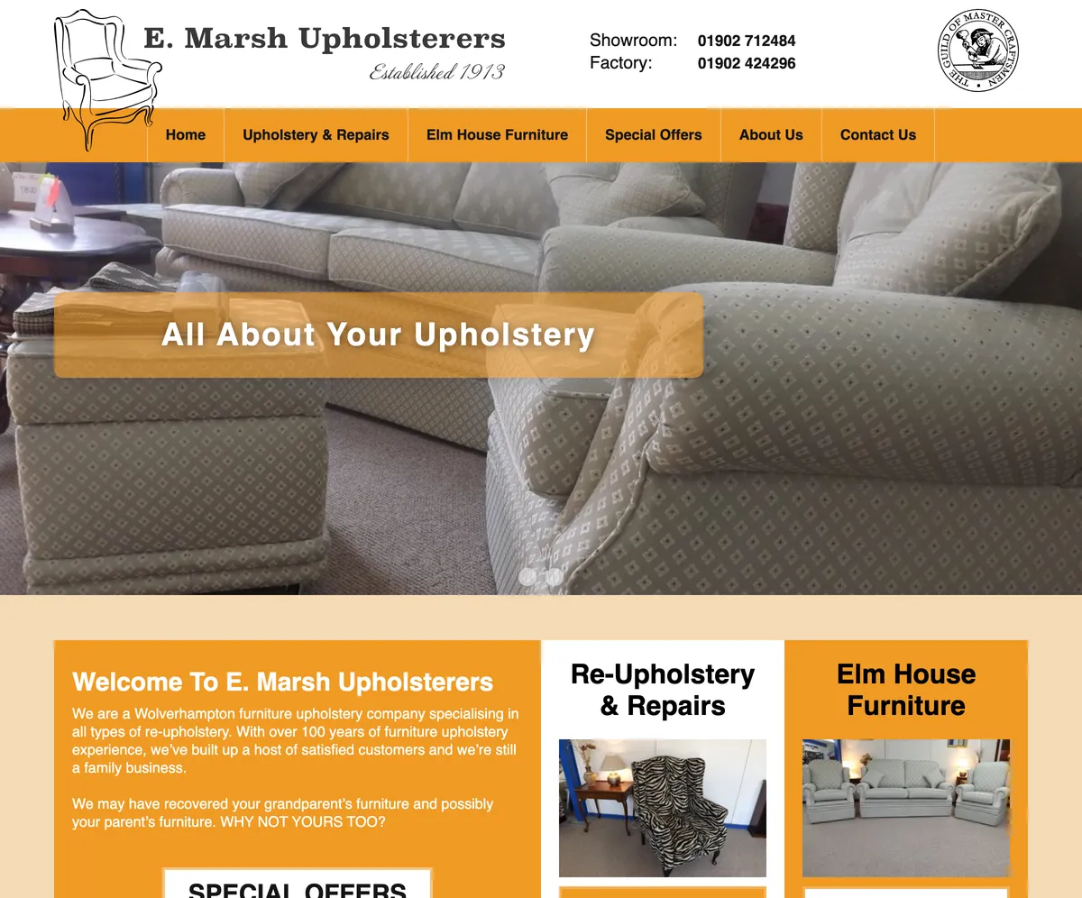 E Marsh Upholsterers