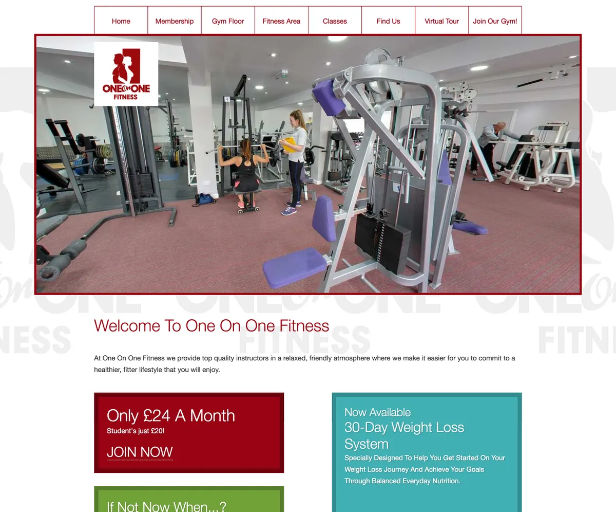 One On One Fitness