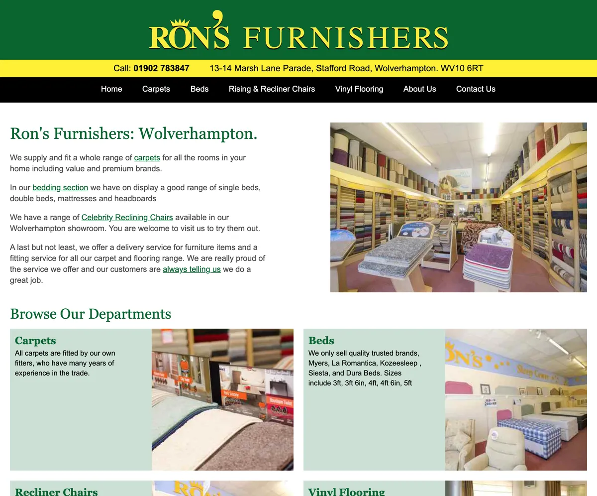 Rons Furnishers