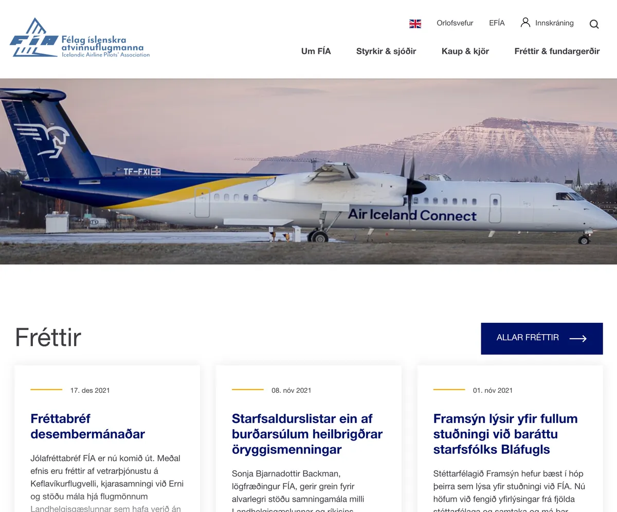 The Icelandic Airline Pilots’ Association