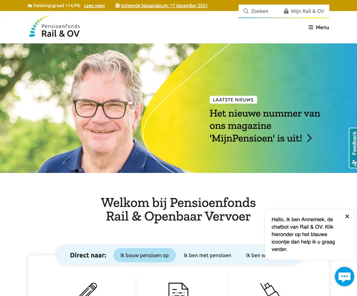 Pensioenfonds Rail & OV