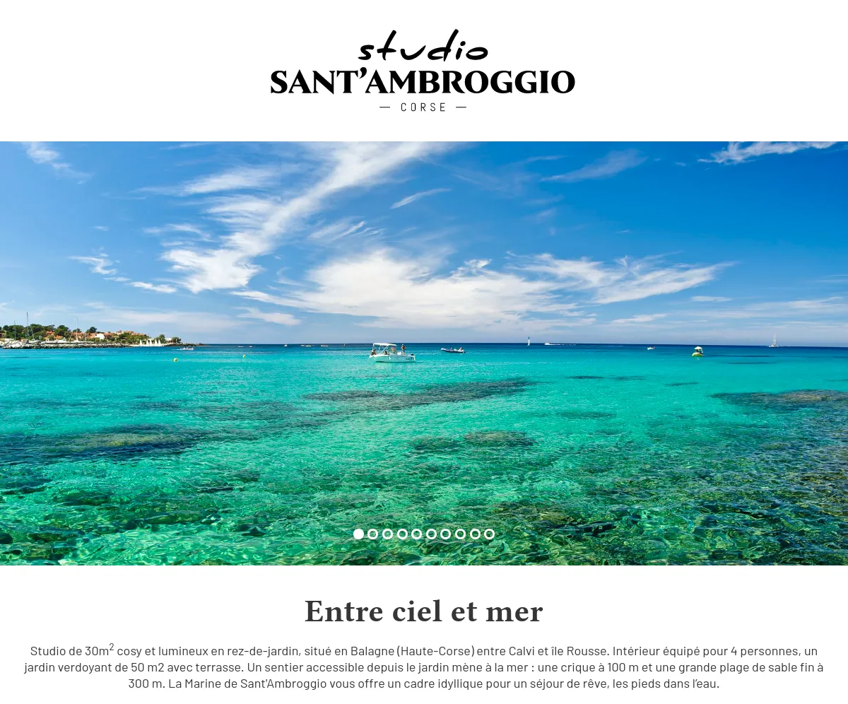 Studio in Sant’Ambroggio, Corsica