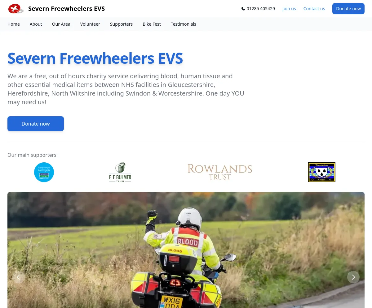 Severn Freewheelers EVS