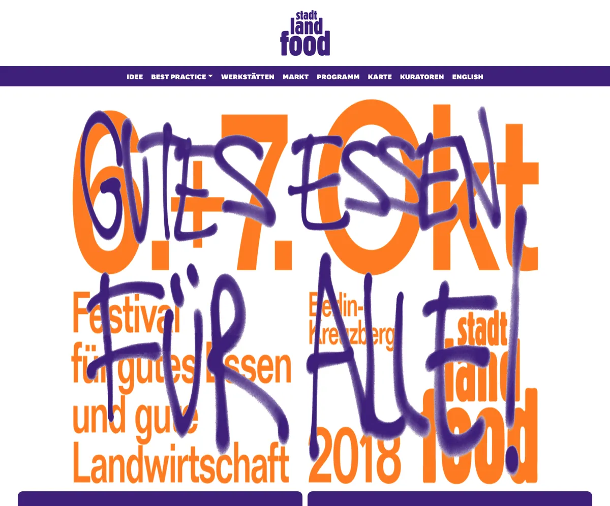 Stadt Land Food