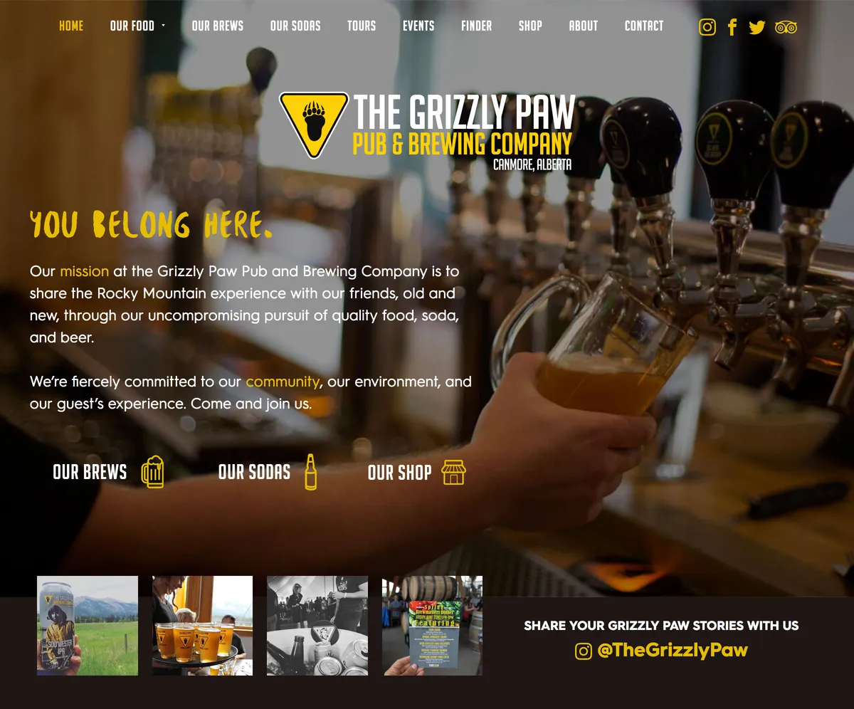 The Grizzly Paw Pub & Brewing Co.